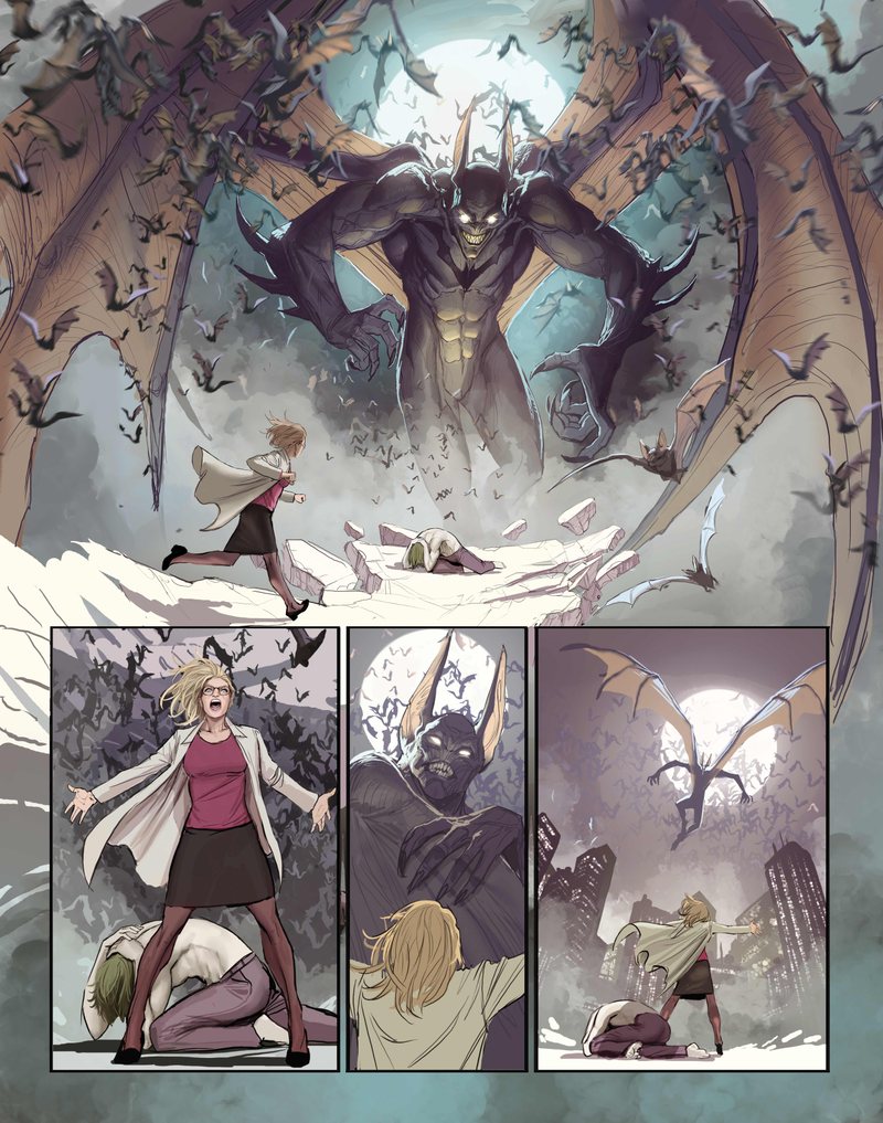 A page from Harleen #1.